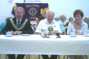 President with Trevor & Ruth Cartwright